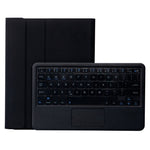 T098B-A Ốp bảo vệ bàn phím Bluetooth màu kẹo TPU tháo rời có kết cấu da ép cho iPad Air 11 2024 / 2025 / Air 4 10.9 inch 2020, có giá đỡ & khe cắm bút & cảm ứng, T098B-A
