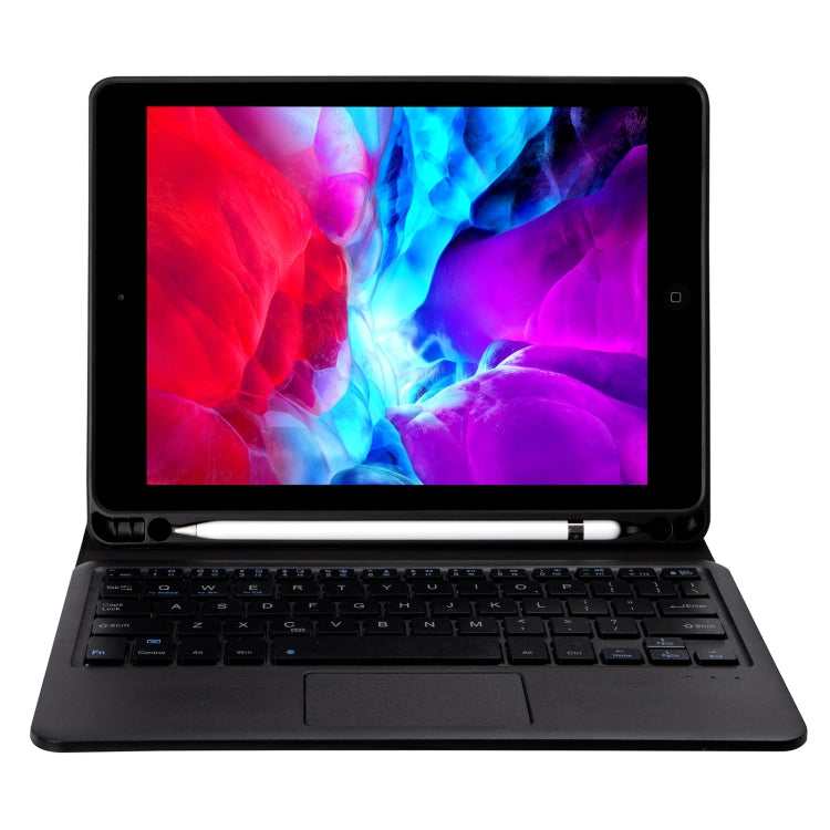 T098B-A Ốp bảo vệ bàn phím Bluetooth màu kẹo TPU tháo rời có kết cấu da ép cho iPad Air 11 2024 / 2025 / Air 4 10.9 inch 2020, có giá đỡ & khe cắm bút & cảm ứng, T098B-A