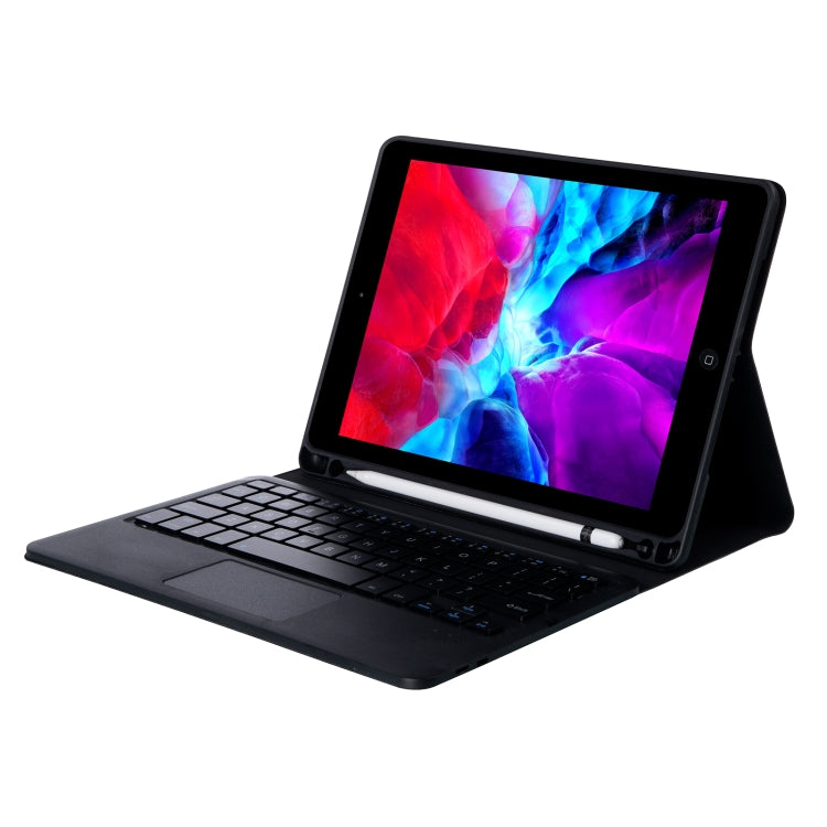 T098B-A Ốp bảo vệ bàn phím Bluetooth màu kẹo TPU tháo rời có kết cấu da ép cho iPad Air 11 2024 / 2025 / Air 4 10.9 inch 2020, có giá đỡ & khe cắm bút & cảm ứng, T098B-A