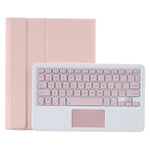 T098B-A Ốp bảo vệ bàn phím Bluetooth màu kẹo TPU tháo rời có kết cấu da ép cho iPad Air 11 2024 / 2025 / Air 4 10.9 inch 2020, có giá đỡ & khe cắm bút & cảm ứng, T098B-A