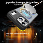 Ốp lưng điện thoại MagSafe cảm giác da có chân đế ẩn, dành cho iPhone 16e / 17e, dành cho iPhone 17 Pro Max, dành cho iPhone 17 Pro, dành cho iPhone 17, dành cho iPhone Air