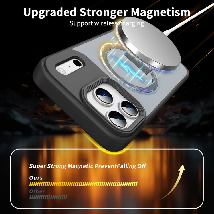 Ốp lưng điện thoại MagSafe cảm giác da có chân đế ẩn, dành cho iPhone 16e / 17e, dành cho iPhone 17 Pro Max, dành cho iPhone 17 Pro, dành cho iPhone 17, dành cho iPhone Air