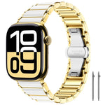 Dây đồng hồ thép không gỉ gốm xDfind, dành cho Apple Watch 42 / 44 / 45 / 46 / 49mm, dành cho Apple Watch 38 / 40 / 41 / S11 42mm