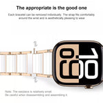 Dây đồng hồ thép không gỉ gốm xDfind, dành cho Apple Watch 42 / 44 / 45 / 46 / 49mm, dành cho Apple Watch 38 / 40 / 41 / S11 42mm