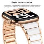 Dây đồng hồ thép không gỉ gốm xDfind, dành cho Apple Watch 42 / 44 / 45 / 46 / 49mm, dành cho Apple Watch 38 / 40 / 41 / S11 42mm