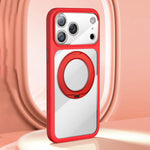 Ốp lưng điện thoại nam châm cảm giác da lỗ chính xác kèm nút chụp AI, dành cho iPhone 17 Pro Max, dành cho iPhone 17 Pro