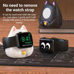 Giá đỡ sạc đồng hồ thông minh XDcase thiết kế Mèo may mắn cho Apple Watch