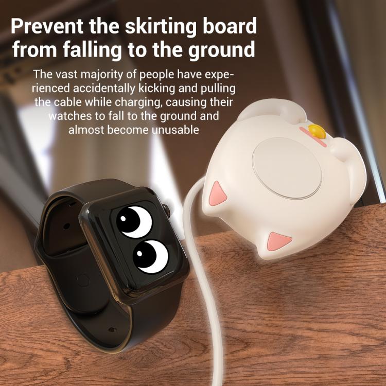 Giá đỡ sạc đồng hồ thông minh XDcase thiết kế Mèo may mắn cho Apple Watch