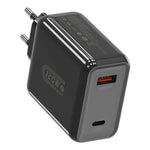 Bộ sạc nhanh HX119 120W giao diện kép USB và Type-C, phích cắm EU, phích cắm UK, phích cắm US
