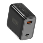 Bộ sạc nhanh HX119 120W giao diện kép USB và Type-C, phích cắm EU, phích cắm UK, phích cắm US