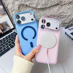 Ốp lưng điện thoại nam châm chân đế ống kính mắt đại bàng Vitality, dành cho iPhone 17 Pro Max, dành cho iPhone 17 Pro