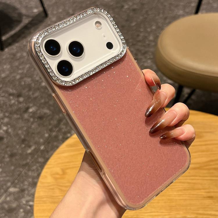 Ốp lưng điện thoại thiết kế màu trơn lấp lánh & đính đá, dành cho iPhone 17 Pro Max, dành cho iPhone 17 Pro, dành cho iPhone 17, dành cho iPhone Air