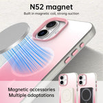 Ốp điện thoại từ tính lai 3 trong 1 Candy Gradient Series, dành cho iPhone 17 Pro Max, iPhone 17 Pro, iPhone 17, iPhone Air, iPhone 16 Pro Max, iPhone 16 Pro, iPhone 16 Plus, iPhone 16
