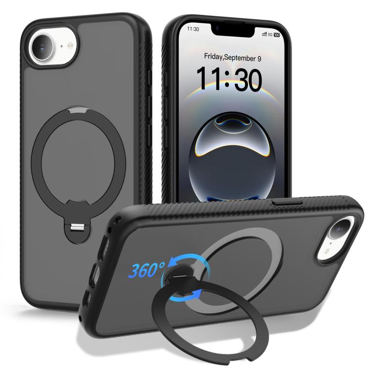 Ốp điện thoại chống sốc túi khí có giá đỡ xoay 360 độ từ tính, dành cho iPhone 16e / 17e, iPhone 17 Pro Max, iPhone 17 Pro, iPhone 17, iPhone Air, iPhone 16 Pro Max, iPhone 16