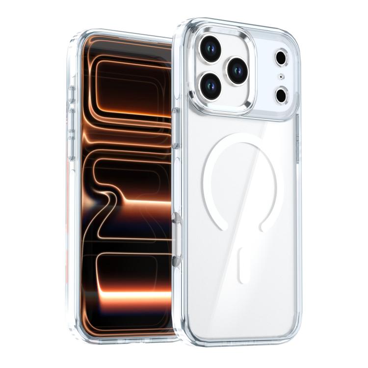 Ốp điện thoại từ tính trong suốt hai màu Qicai, dành cho iPhone 17 Pro Max, iPhone 17 Pro, iPhone 17, iPhone Air