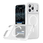 Ốp điện thoại từ tính cảm giác da kiểu Alpha, dành cho iPhone 17 Pro Max, iPhone 17 Pro