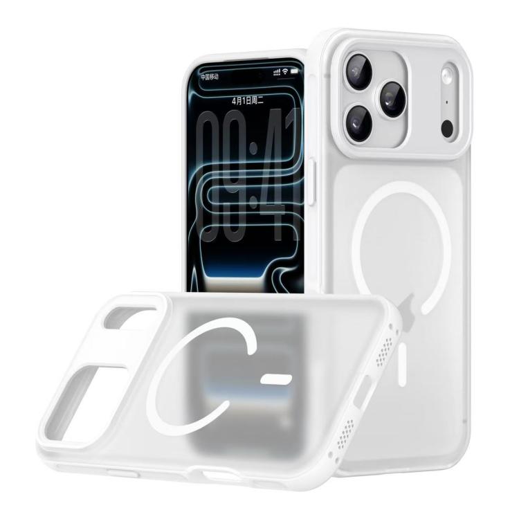 Ốp điện thoại từ tính cảm giác da kiểu Alpha, dành cho iPhone 17 Pro Max, iPhone 17 Pro