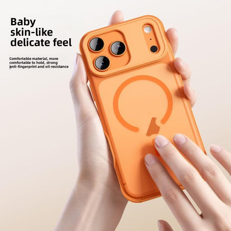 Ốp điện thoại từ tính cảm giác da kiểu Alpha, dành cho iPhone 17 Pro Max, iPhone 17 Pro