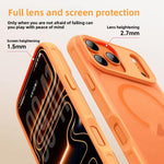 Ốp điện thoại từ tính cảm giác da kiểu Alpha, dành cho iPhone 17 Pro Max, iPhone 17 Pro