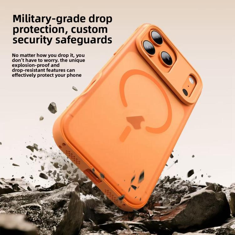 Ốp điện thoại từ tính cảm giác da kiểu Alpha, dành cho iPhone 17 Pro Max, iPhone 17 Pro