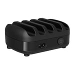 Trạm sạc thông minh ORICO DUK-5P 40W 5 cổng USB kèm giá đỡ, phích cắm US, phích cắm UK, phích cắm AU
