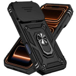 Ốp điện thoại từ tính XDcase có vòng chắn camera trượt, dành cho iPhone 17 Pro Max, iPhone 17 Pro, iPhone 17, iPhone Air