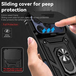 Ốp điện thoại từ tính XDcase có vòng chắn camera trượt, dành cho iPhone 17 Pro Max, iPhone 17 Pro, iPhone 17, iPhone Air