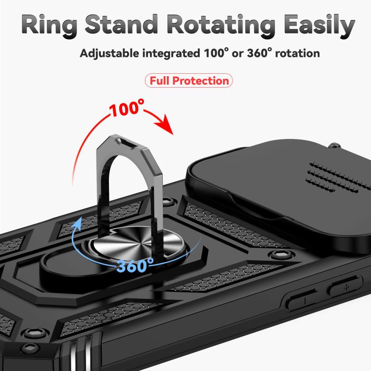 Ốp điện thoại từ tính XDcase có vòng chắn camera trượt, dành cho iPhone 17 Pro Max, iPhone 17 Pro, iPhone 17, iPhone Air
