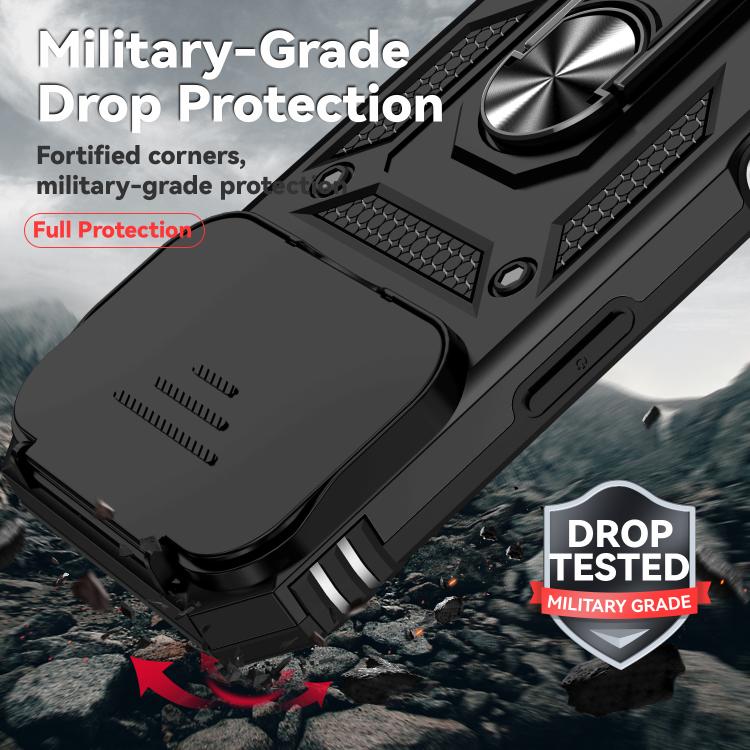 Ốp điện thoại từ tính XDcase có vòng chắn camera trượt, dành cho iPhone 17 Pro Max, iPhone 17 Pro, iPhone 17, iPhone Air