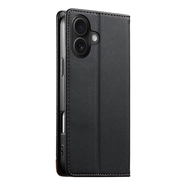 Ốp điện thoại da thuần chay RFID từ tính ghép nối chắc chắn Dierfeng, dành cho iPhone 16, iPhone 15 Pro Max, iPhone 15 Pro, iPhone 15 Plus, iPhone 15, iPhone 14 Plus, iPhone 14 / 13, iPhone 14 Pro