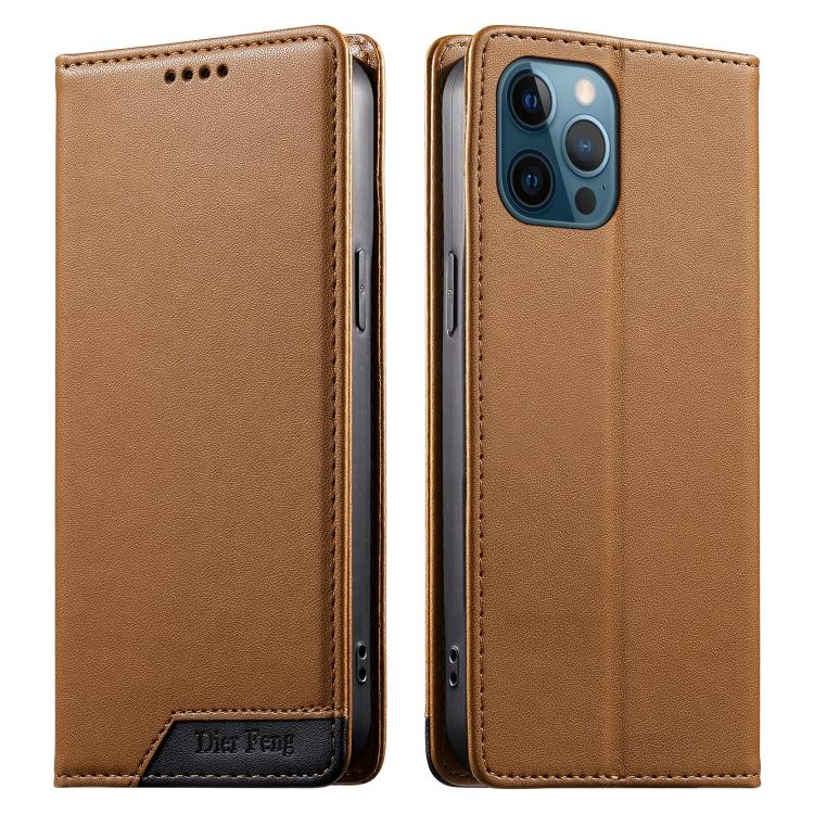 Ốp điện thoại da thuần chay RFID nam châm mạnh ghép nối Dierfeng, dành cho iPhone 14 Pro Max, iPhone SE 2022 / SE 2020 / 8 / 7, iPhone 13 Pro Max, iPhone 13 Pro, iPhone 13 mini, iPhone 12 / 12 Pro, iPhone 12 Pro Max, iPhone 12 mini