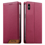 Ốp điện thoại da thuần chay RFID nam châm mạnh ghép nối Dierfeng, dành cho iPhone 11 Pro Max, iPhone 11, iPhone 11 Pro, iPhone X / XS, iPhone XR, iPhone XS Max, iPhone 8 Plus / 7 Plus