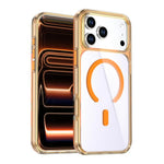 Crystal Colorful Magnetic Phone Case, For iPhone 17 Pro Max, For iPhone 17 Pro
