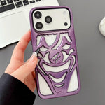 Ốp lưng điện thoại TPU thoáng khí tản nhiệt hình chú hề mạ điện, dành cho iPhone 17 Pro Max, dành cho iPhone 17 Pro, dành cho iPhone 17, dành cho iPhone 16 Pro Max, dành cho iPhone 16 Pro, dành cho iPhone 16