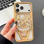 Ốp lưng điện thoại TPU thoáng khí tản nhiệt hình chú hề mạ điện, dành cho iPhone 17 Pro Max, dành cho iPhone 17 Pro, dành cho iPhone 17, dành cho iPhone 16 Pro Max, dành cho iPhone 16 Pro, dành cho iPhone 16