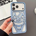 Ốp lưng điện thoại TPU thoáng khí tản nhiệt hình chú hề mạ điện, dành cho iPhone 17 Pro Max, dành cho iPhone 17 Pro, dành cho iPhone 17, dành cho iPhone 16 Pro Max, dành cho iPhone 16 Pro, dành cho iPhone 16