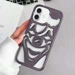 Ốp lưng điện thoại TPU thoáng khí tản nhiệt hình chú hề mạ điện, dành cho iPhone 17 Pro Max, dành cho iPhone 17 Pro, dành cho iPhone 17, dành cho iPhone 16 Pro Max, dành cho iPhone 16 Pro, dành cho iPhone 16