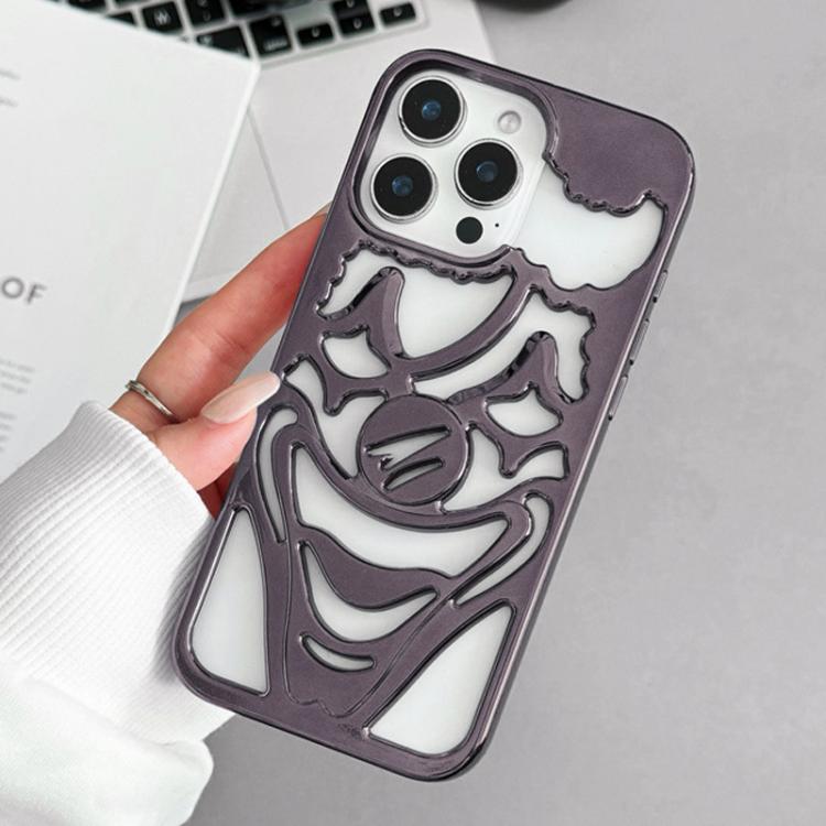 Ốp lưng điện thoại TPU thoáng khí tản nhiệt hình chú hề mạ điện, dành cho iPhone 15 Pro Max, dành cho iPhone 15 Pro, dành cho iPhone 15, dành cho iPhone 14, dành cho iPhone 14 Pro, dành cho iPhone 14 Pro Max