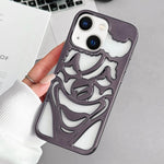 Ốp lưng điện thoại TPU thoáng khí tản nhiệt hình chú hề mạ điện, dành cho iPhone 15 Pro Max, dành cho iPhone 15 Pro, dành cho iPhone 15, dành cho iPhone 14, dành cho iPhone 14 Pro, dành cho iPhone 14 Pro Max