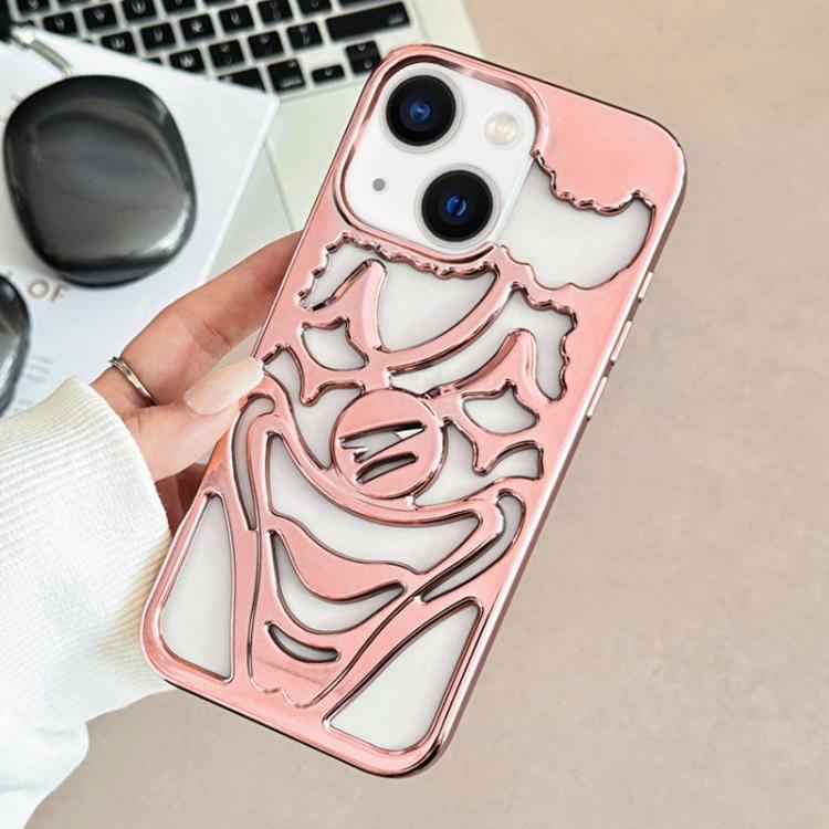 Ốp lưng điện thoại TPU thoáng khí tản nhiệt hình chú hề mạ điện, dành cho iPhone 15 Pro Max, dành cho iPhone 15 Pro, dành cho iPhone 15, dành cho iPhone 14, dành cho iPhone 14 Pro, dành cho iPhone 14 Pro Max