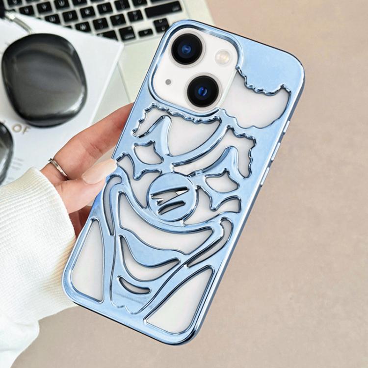Ốp lưng điện thoại TPU thoáng khí tản nhiệt hình chú hề mạ điện, dành cho iPhone 15 Pro Max, dành cho iPhone 15 Pro, dành cho iPhone 15, dành cho iPhone 14, dành cho iPhone 14 Pro, dành cho iPhone 14 Pro Max
