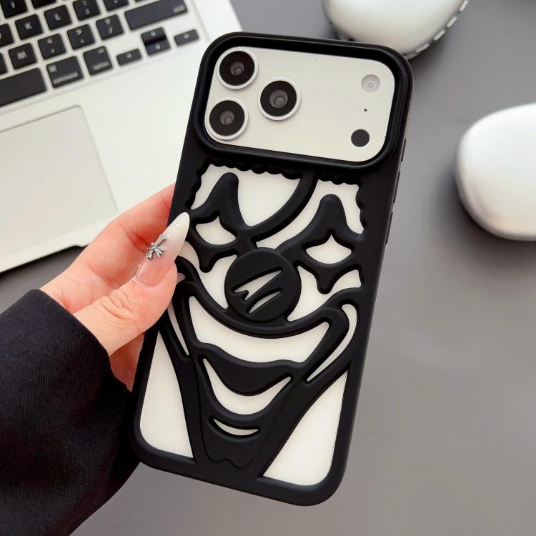 Ốp lưng điện thoại TPU thoáng khí tản nhiệt hình chú hề phun dầu, dành cho iPhone 17 Pro Max, dành cho iPhone 17 Pro, dành cho iPhone 17, dành cho iPhone 16 Pro Max, dành cho iPhone 16 Pro, dành cho iPhone 16