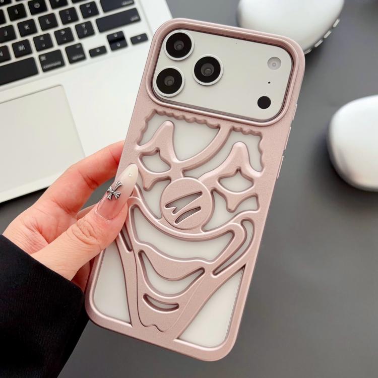 Ốp lưng điện thoại TPU thoáng khí tản nhiệt hình chú hề phun dầu, dành cho iPhone 17 Pro Max, dành cho iPhone 17 Pro, dành cho iPhone 17, dành cho iPhone 16 Pro Max, dành cho iPhone 16 Pro, dành cho iPhone 16