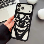 Ốp lưng điện thoại TPU thoáng khí tản nhiệt hình chú hề phun dầu, dành cho iPhone 17 Pro Max, dành cho iPhone 17 Pro, dành cho iPhone 17, dành cho iPhone 16 Pro Max, dành cho iPhone 16 Pro, dành cho iPhone 16