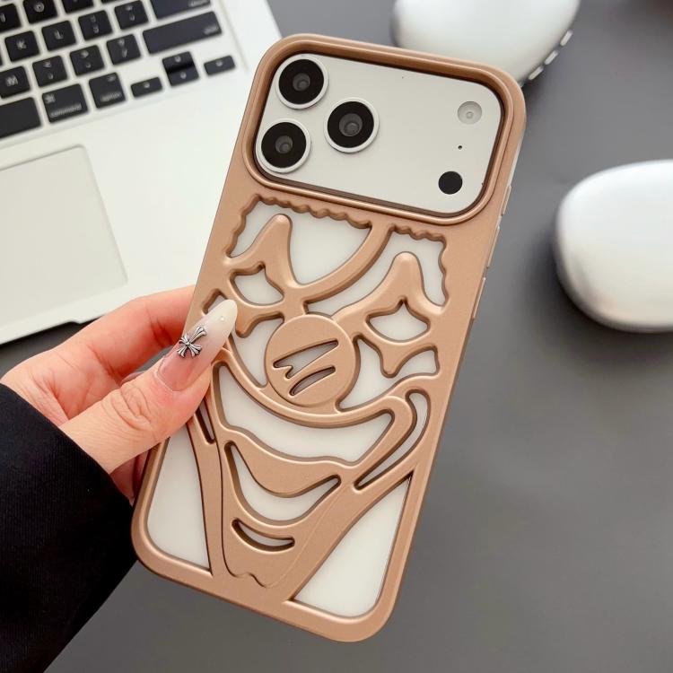 Ốp lưng điện thoại TPU thoáng khí tản nhiệt hình chú hề phun dầu, dành cho iPhone 17 Pro Max, dành cho iPhone 17 Pro, dành cho iPhone 17, dành cho iPhone 16 Pro Max, dành cho iPhone 16 Pro, dành cho iPhone 16