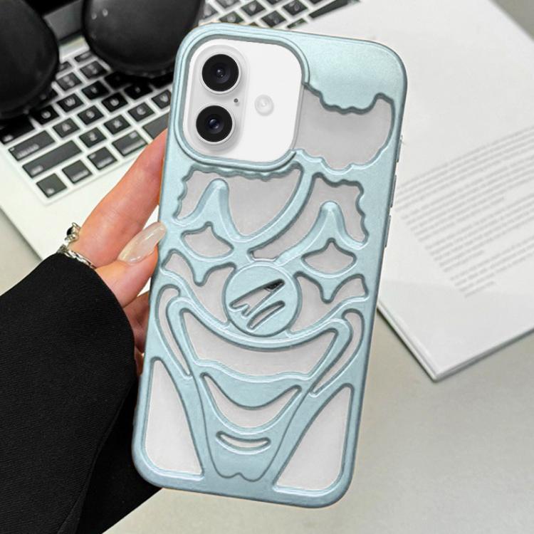 Ốp lưng điện thoại TPU thoáng khí tản nhiệt hình chú hề phun dầu, dành cho iPhone 17 Pro Max, dành cho iPhone 17 Pro, dành cho iPhone 17, dành cho iPhone 16 Pro Max, dành cho iPhone 16 Pro, dành cho iPhone 16