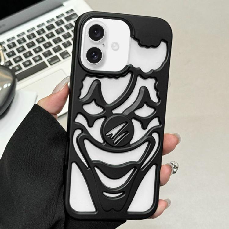 Ốp lưng điện thoại TPU thoáng khí tản nhiệt hình chú hề phun dầu, dành cho iPhone 17 Pro Max, dành cho iPhone 17 Pro, dành cho iPhone 17, dành cho iPhone 16 Pro Max, dành cho iPhone 16 Pro, dành cho iPhone 16