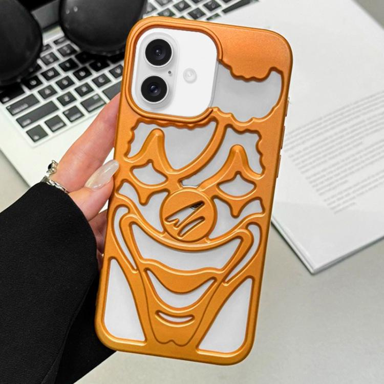 Ốp lưng điện thoại TPU thoáng khí tản nhiệt hình chú hề phun dầu, dành cho iPhone 17 Pro Max, dành cho iPhone 17 Pro, dành cho iPhone 17, dành cho iPhone 16 Pro Max, dành cho iPhone 16 Pro, dành cho iPhone 16