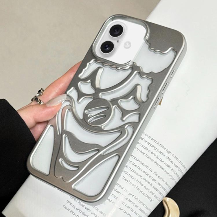 Ốp lưng điện thoại TPU thoáng khí tản nhiệt hình chú hề phun dầu, dành cho iPhone 17 Pro Max, dành cho iPhone 17 Pro, dành cho iPhone 17, dành cho iPhone 16 Pro Max, dành cho iPhone 16 Pro, dành cho iPhone 16