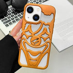 Ốp lưng điện thoại TPU thoáng khí tản nhiệt hình chú hề phun dầu, dành cho iPhone 15 Pro Max, dành cho iPhone 15 Pro, dành cho iPhone 15, dành cho iPhone 14, dành cho iPhone 14 Pro, dành cho iPhone 14 Pro Max